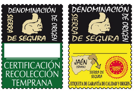 AOVE certificado DO Sierra de Segura