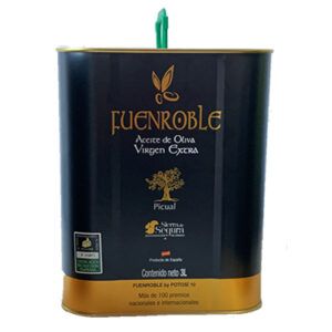 Aove Fuenroble Lata 3L, aove, aove jaén, aceite de oliva virgen extra, EXTRA VIRGIN OLIVE OIL, aove temprano, aceite de oliva virgen extra temprano, aove picual, aceite de oliva virgen extra jaén, aove de montaña, aceite verde, olive spain, aceite de oliva virgen sierra segura, aove picual temprano, orcera, zumo de oliva, aove formato ahorro, aove formato familiar