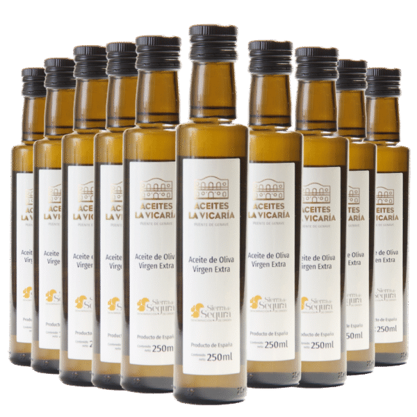 Pack 12 Botellas 250ml Aove La Vicaría