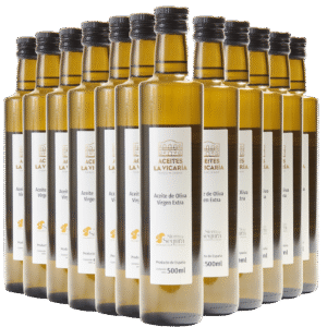 Pack 12 Botellas 500ml Aove La Vicaria