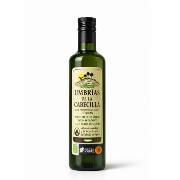 Venta Online Aceite Oliva Ecológico Sierra de Segura