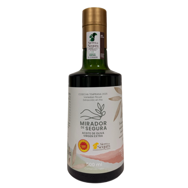 AOVE de Cosecha Temprana Mirador de Segura 500 ml
